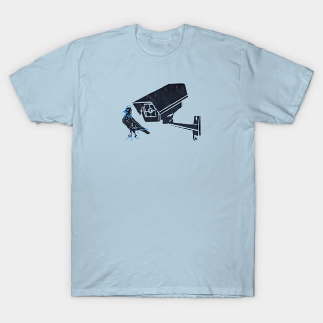 Bird Watching T-Shirt by PandaSex